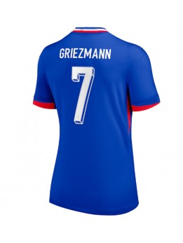 Billige Frankrike Antoine Griezmann #7 Hjemmedrakt Dame EM 2024 Kortermet